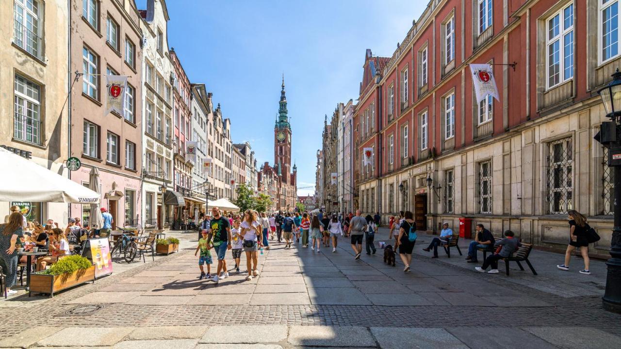Old Town Center - Przy Deptaku Apartman Gdańsk Kültér fotó