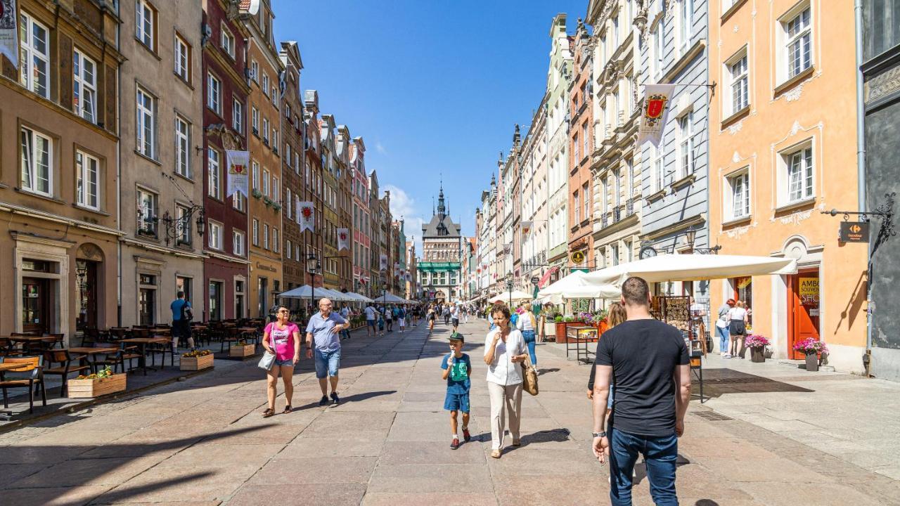 Old Town Center - Przy Deptaku Apartman Gdańsk Kültér fotó